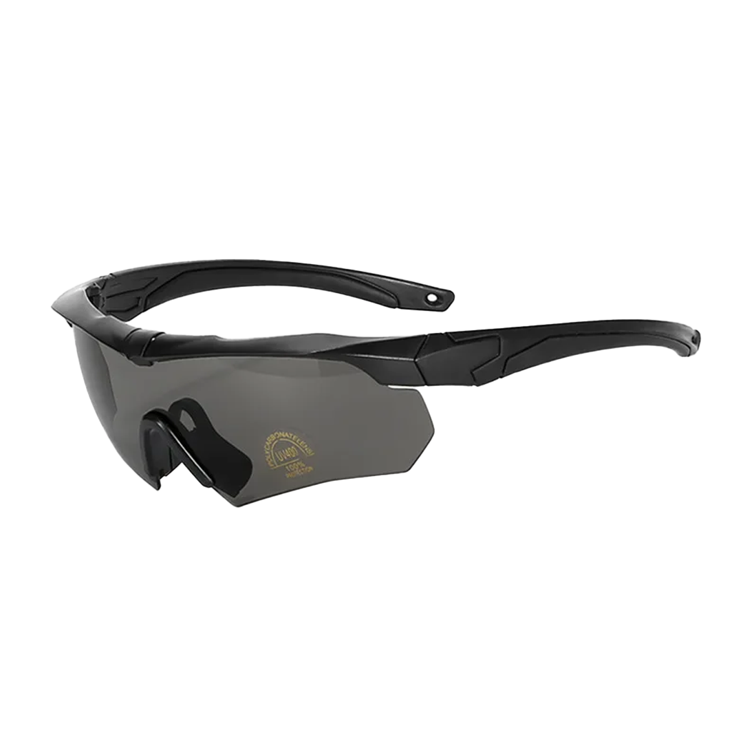 Tactical Sunglasses – Clear Vision Deluxe With 100% UV Protection, Glare Reduction & Night Vision Enhancement