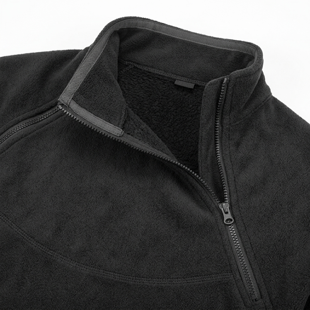 v2 collar zip detail