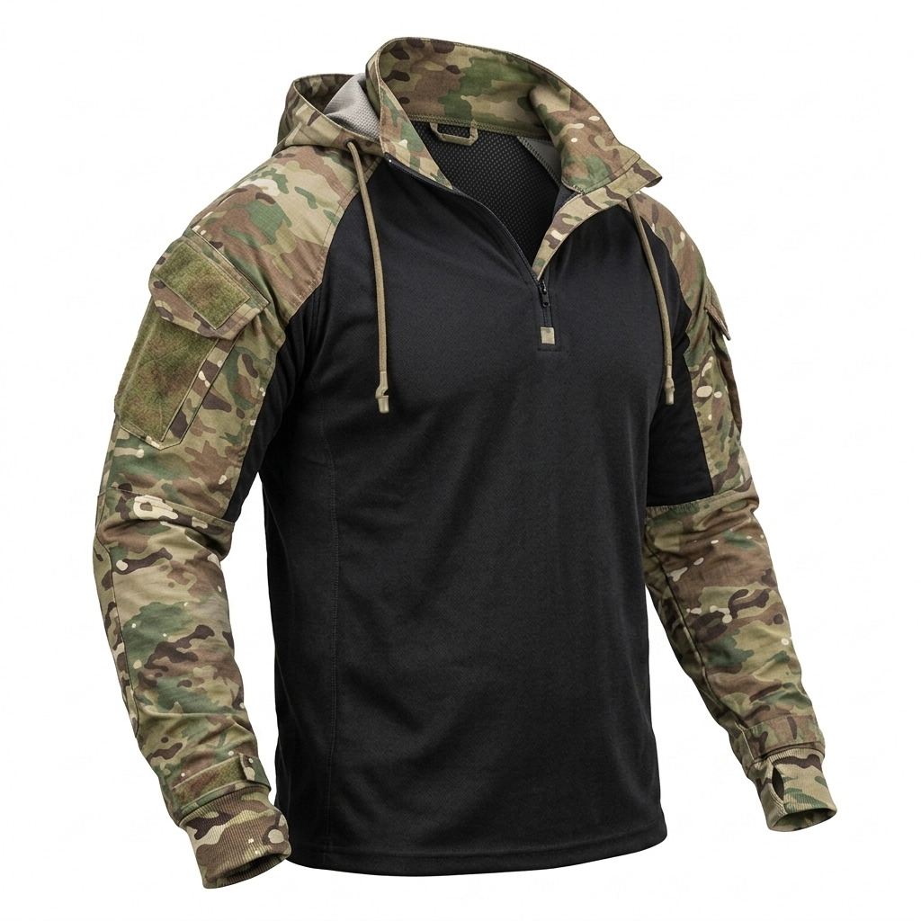 TactWild Triumph Performance Fleece dark khaki camo