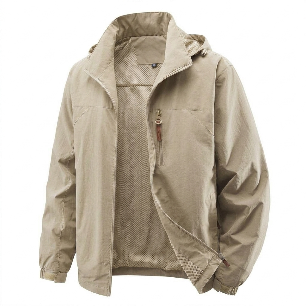 TactWild Venture Windbreaker khaki
