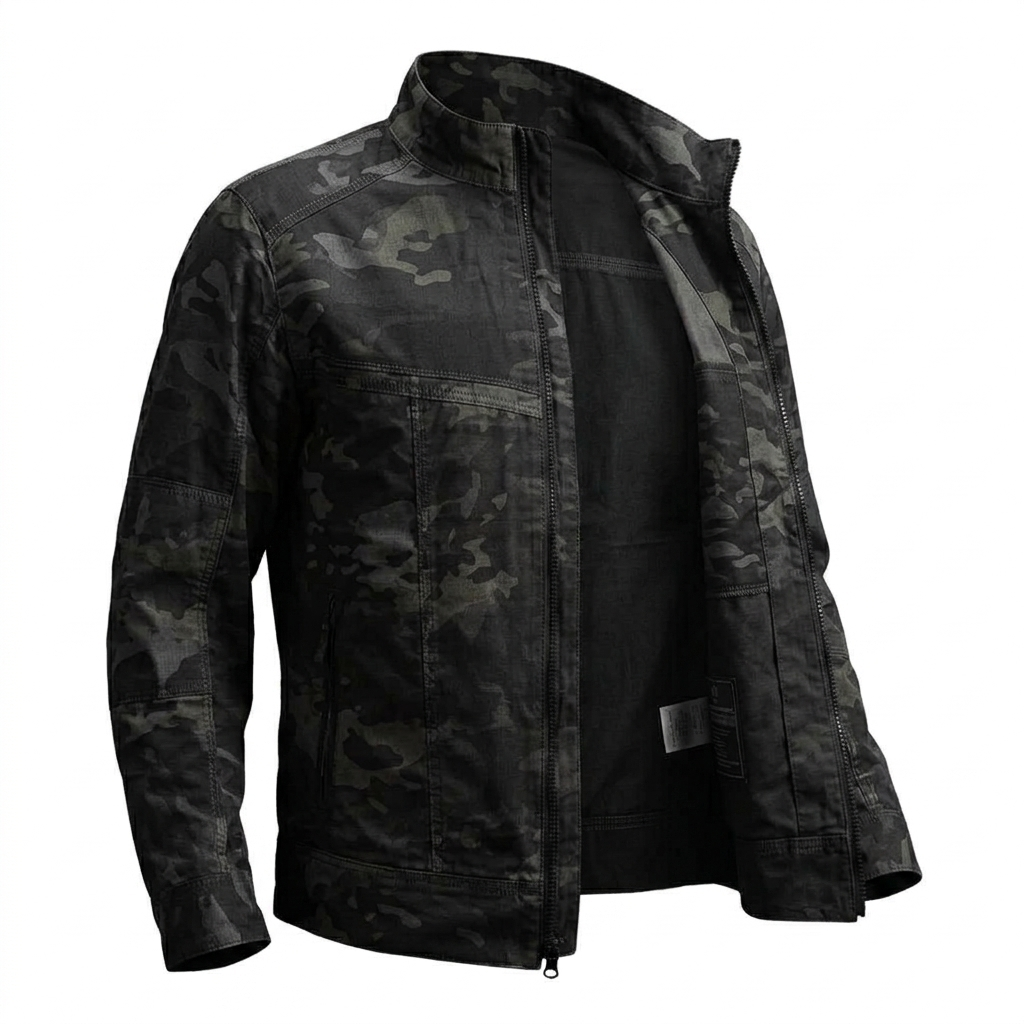 TactWild Sentinel Jacket black pattern
