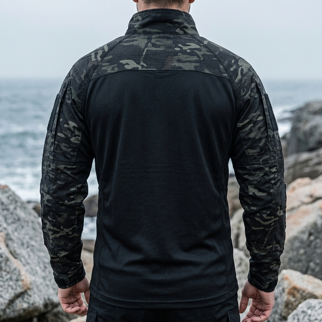TactFleece Hybrid Shell coastal